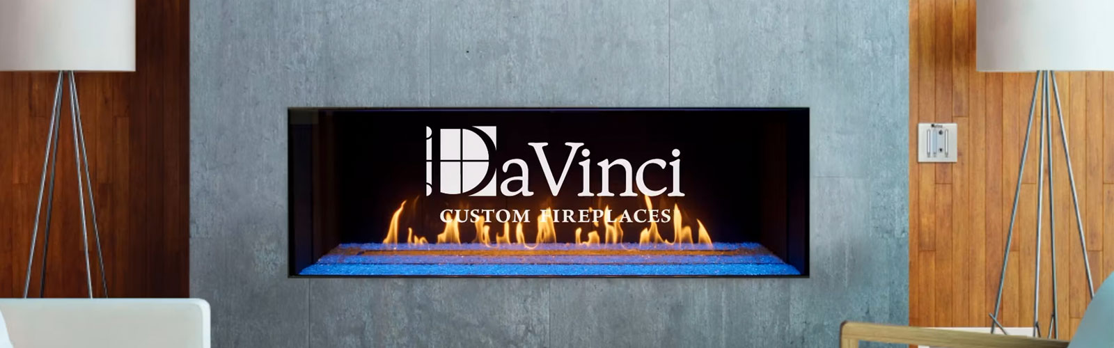 DaVinci Custom Fireplaces™ Firenze™ 72” x 20” Bay